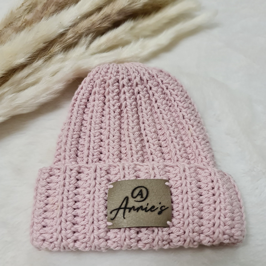 Dusty Pink Beanie