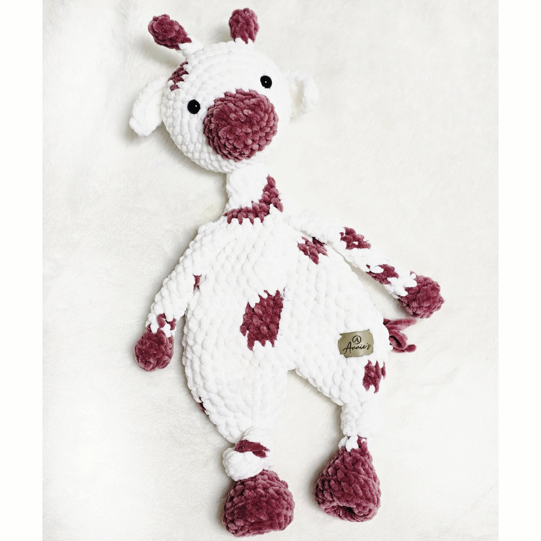 Rosy Giraffe Snuggler